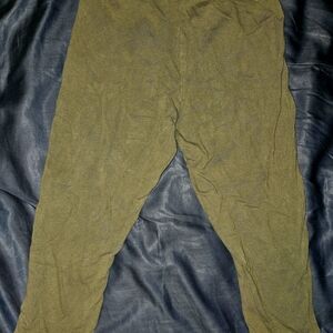 Kids Olive Green Leggings